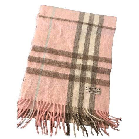 pink Burberry scarf sale